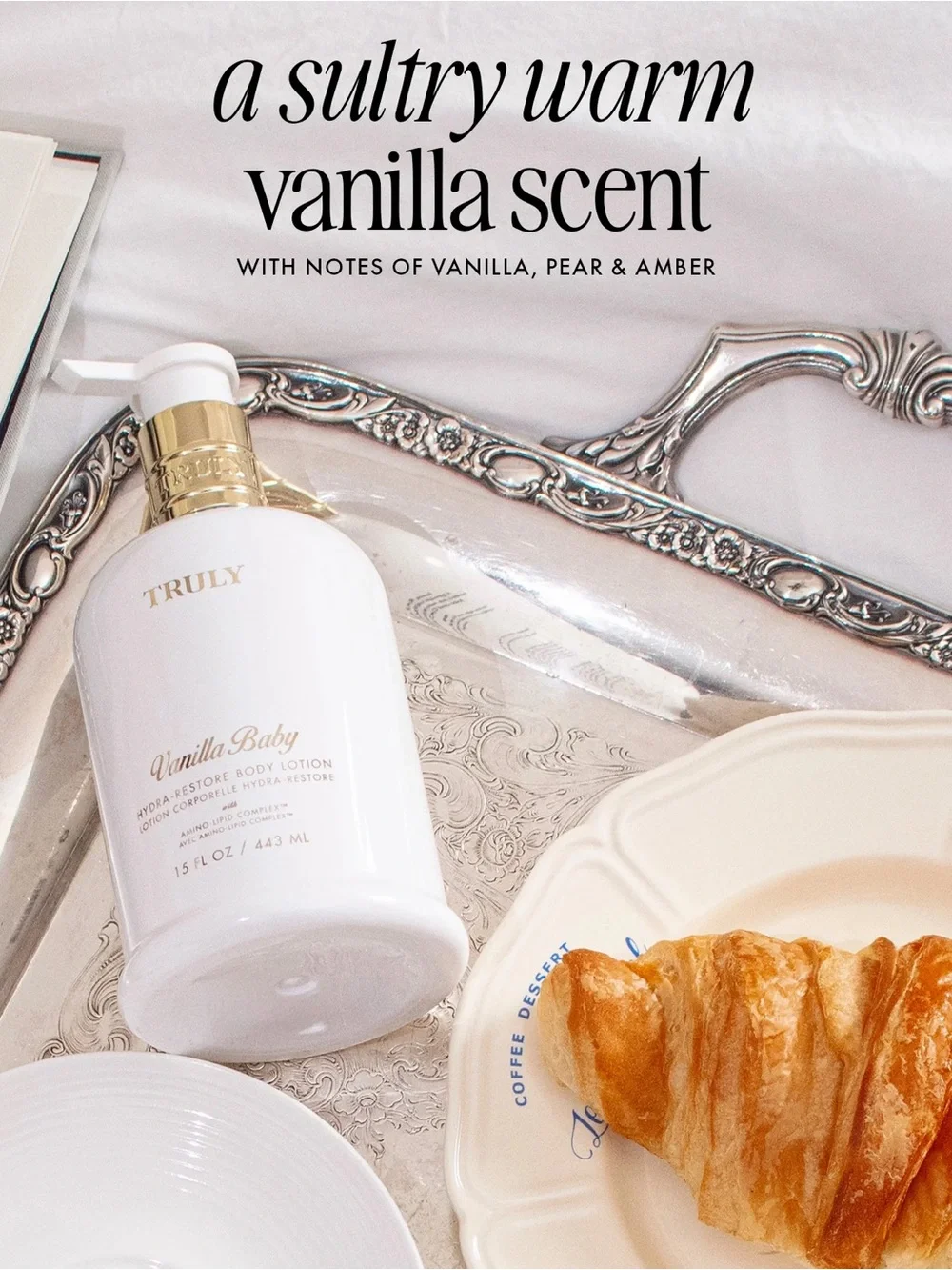 NEW Truly  Vanilla Baby Hydra-Restore Body Lotion